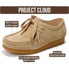 image:image100 Genuine Leather Womens Shoes Easy SlipOn Oxford Shoes for WomenWheat
