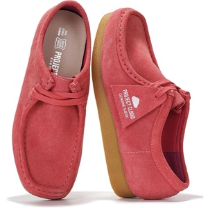 image:image100 Genuine Leather Womens Shoes Easy SlipOn Oxford Shoes for WomenMauve