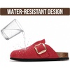 image:image100 Genuine Leather Clogs for Women Footwear  Fall Shoes for WomenBerry