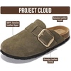 image:image100 Genuine Leather Clogs for Women Footwear  Fall Shoes for WomenOlive