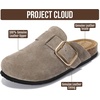 image:image100 Genuine Leather Clogs for Women Footwear  Fall Shoes for WomenTaupe