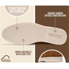 image:image100 Genuine Leather Loafers for Women Slipon Moccasins Womens LoafersBrown Suede
