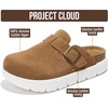 image:image100 Genuine Leather Platform Clogs for Women  Fall Shoes for Women 2026Chestnut