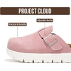 image:image100 Genuine Leather Platform Clogs for Women  Fall Shoes for Women 2026Mauv