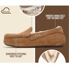 image:image100 Genuine Leather Womens Slippers Comfortable Warm Slippers for WomenChestnut