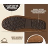 image:image100 Genuine Leather Womens Slippers Comfortable Warm Slippers for WomenChestnut