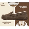 image:image100 Genuine Leather Womens Slippers Comfortable Warm Slippers for WomenChocolate