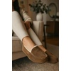 image:image100 Genuine Leather Womens Slippers Comfortable Warm Slippers for WomenChocolate