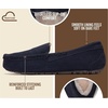 image:image100 Genuine Leather Womens Slippers Comfortable Warm Slippers for WomenNavy Suede