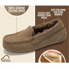 image:image100 Genuine Leather Womens Slippers Comfortable Warm Slippers for WomenTaupe