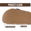 image:imageProject Cloud Genuine Suede Adjustable Buckle Slides for Women Footwear