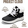 image:imageProject Cloud Womens Snow Boots  Waterproof amp Lightweight  Memory Foam amp NonSlipBlackhiker Upper