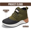 image:imageProject Cloud Womens Snow Boots  Waterproof amp Lightweight  Memory Foam amp NonSlipOlivesport Upper
