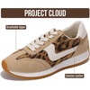 image:imageWomens Sneakers Memory Foam  Lightweight Lace Up Shoes for Women 2026Leopard