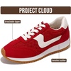 image:imageWomens Sneakers Memory Foam  Lightweight Lace Up Shoes for Women 2026Madisonred