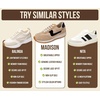 image:imageWomens Sneakers Memory Foam  Lightweight Lace Up Shoes for Women 2026Madisonwhite Mesh