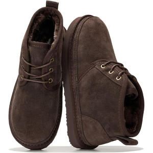 image:image100 Genuine Leather Womens Ankle Boots for Women  Fall Shoes 2026Espresso Suede