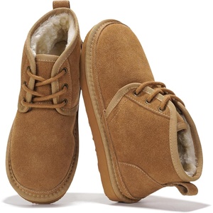 image:image100 Genuine Leather Womens Ankle Boots for Women  Fall Shoes 2026Tan