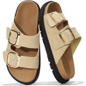 image:imageProject Cloud Trendy Adjustable Sandals amp Slides for Women with Soft InsoleBeige