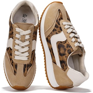 image:imageWomens Sneakers Memory Foam  Lightweight Lace Up Shoes for Women 2026Madisonleopard