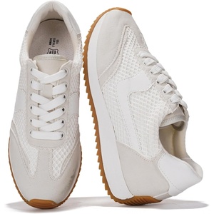 image:imageWomens Sneakers Memory Foam  Lightweight Lace Up Shoes for Women 2026Madisonwhite Mesh