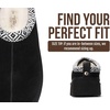 image:imageGenuine Leather Womens Slippers Warm Shearling Platform Slippers for WomenBlack