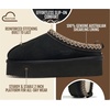 image:imageGenuine Leather Womens Slippers Warm Shearling Platform Slippers for WomenBlack Combo Suede