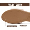 image:imageProject Cloud 100 Genuine Leather Dressy Flat Womens Sandals CannesLatte