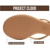 image:imageProject Cloud 100 Genuine Leather Fashion Kitten Heels for WomenTan Suede