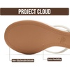 image:imageProject Cloud 100 Genuine Leather Fashion Kitten Heels for WomenWhite