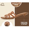 image:imageProject Cloud Kitten Heels for Women  Stylish Sandals Women DressyCognac