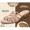 image:imageProject Cloud Kitten Heels for Women  Stylish Sandals Women DressyDusty Pink