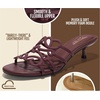image:imageProject Cloud Kitten Heels for Women  Stylish Sandals Women DressyMaroon