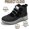image:imageProject Cloud Waterproof Snow Boots for Women  Memory Foam Insole NonSlip Womens Snow Boots amp Winter Shoes with Shoe Lace  Lightweight Indoor Outdoor Shoes Rhianon BLK 10