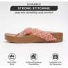image:imageProject Cloud Womens Sandals  Comfortable Crochet Flip Flops for Women with Memory Foam Insole  Lightweight Fashion Sandals for Women 2025  Womens Flip Flops for Summer Hammock MANGO 65