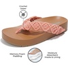 image:imageProject Cloud Womens Sandals  Comfortable Crochet Flip Flops for Women with Memory Foam Insole  Lightweight Fashion Sandals for Women 2025  Womens Flip Flops for Summer Hammock MANGO 65