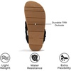 image:imageProject Cloud Womens Sandals  Comfortable Crochet Flip Flops for Women with Memory Foam Insole  Lightweight Fashion Sandals for Women 2025  Womens Flip Flops for Summer Hammock BLK 7
