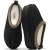 image:imageGenuine Leather Womens Slippers Warm Shearling Platform Slippers for WomenBlack Combo Suede