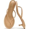 image:imageProject Cloud 100 Genuine Leather Fashion Kitten Heels for WomenTan Leather