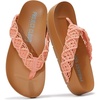 image:imageProject Cloud Womens Sandals  Comfortable Crochet Flip Flops for Women with Memory Foam Insole  Lightweight Fashion Sandals for Women 2025  Womens Flip Flops for Summer Hammock MANGO 65