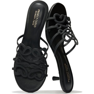 image:imageProject Cloud Kitten Heels for Women  Stylish Sandals Women DressyBlack