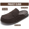 image:image100 Genuine Leather Slip On Womens Clogs  Fall Mules for Women 2026Cedar Suede