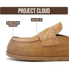 image:image100 Genuine Leather Slip On Womens Clogs  Fall Mules for Women 2026Chestnut Suede