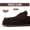 image:image100 Genuine Leather Slip On Womens Clogs  Fall Mules for Women 2026Maple Suede