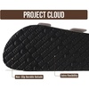 image:image100 Genuine Leather Cork Footbed Sandals Women Slides Sandals for WomenMarshmallow Leather