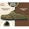 image:imageProject Cloud 100 Genuine Leather Clogs for Women  Womens Mules amp ClogsOlive Suede