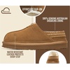 image:imageProject Cloud 100 Genuine Suede Slippers for Women  Fall Shoes for WomenChestnut Suede