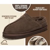 image:imageProject Cloud 100 Genuine Suede Slippers for Women  Fall Shoes for WomenDark Chocolate Suede