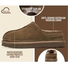 image:imageProject Cloud 100 Genuine Suede Slippers for Women  Fall Shoes for WomenMushroom Suede