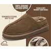 image:imageProject Cloud 100 Genuine Suede Slippers for Women  Fall Shoes for WomenMushroom Suede